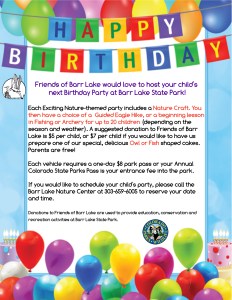 Barr Lake Birthday Parties