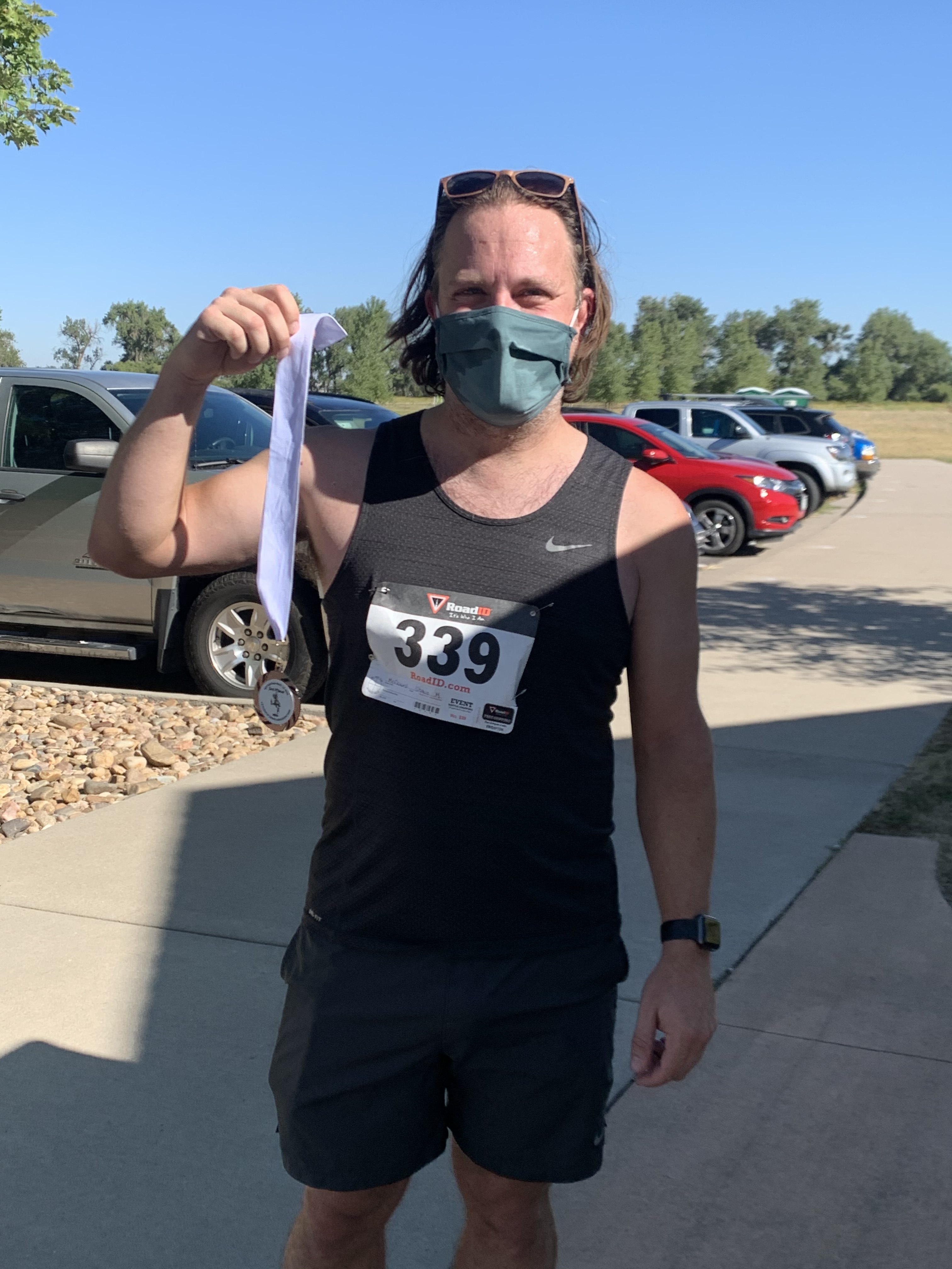 Raptor Run 2020 Medal Winner